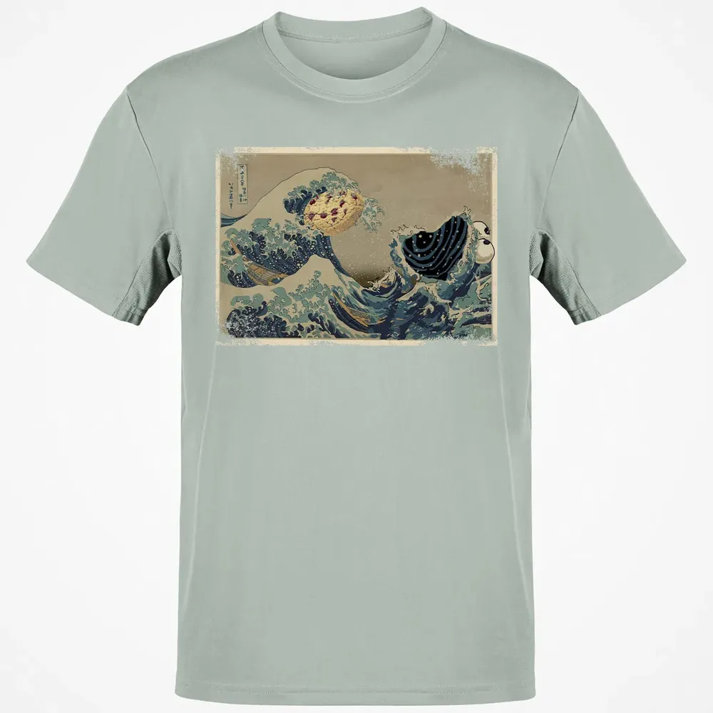 The Great Wave Off Cookiemonsta Classic Unisex T-Shirt - 3