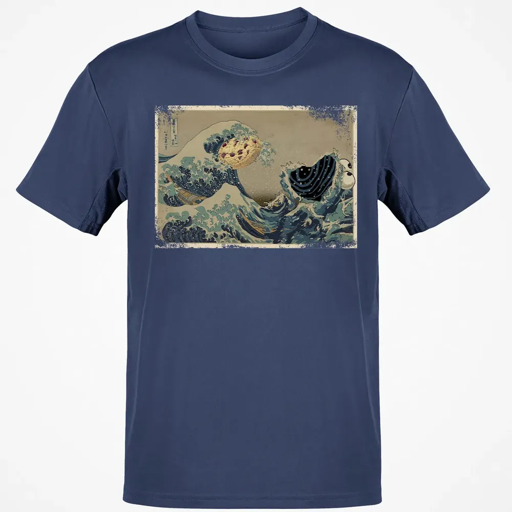 The Great Wave Off Cookiemonsta Classic Unisex T-Shirt - 8