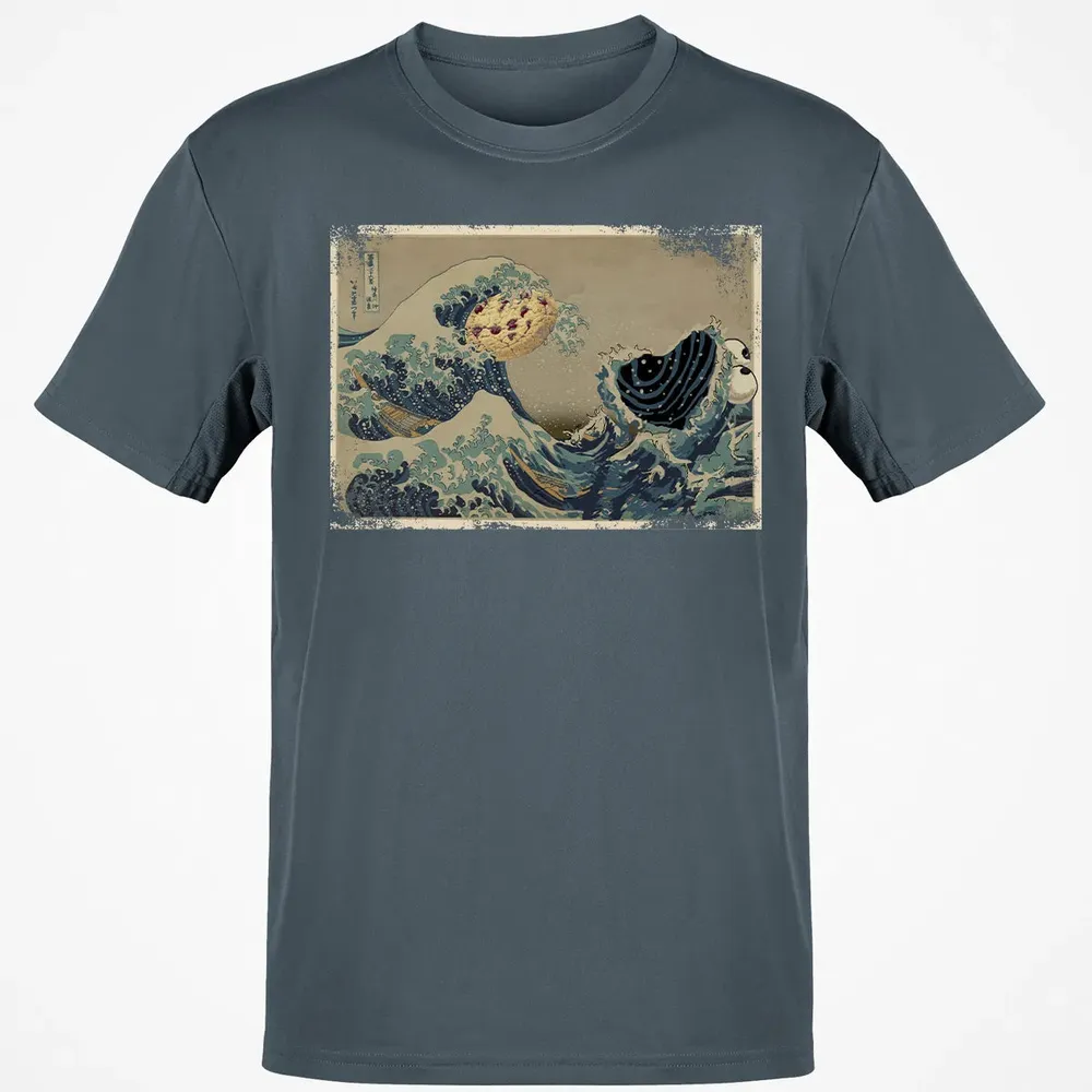 The Great Wave Off Cookiemonsta Classic Unisex T-Shirt - 4