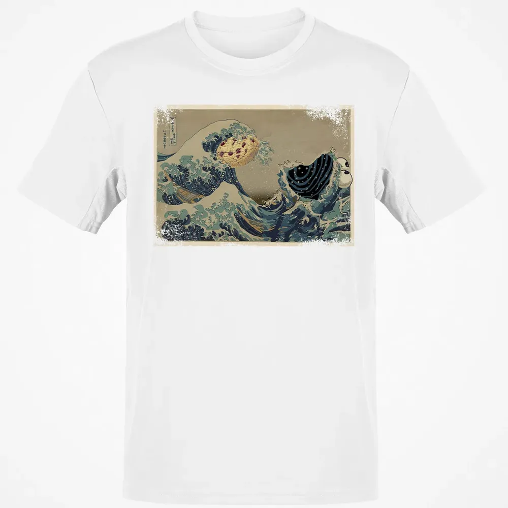 The Great Wave Off Cookiemonsta Classic Unisex T-Shirt - 13