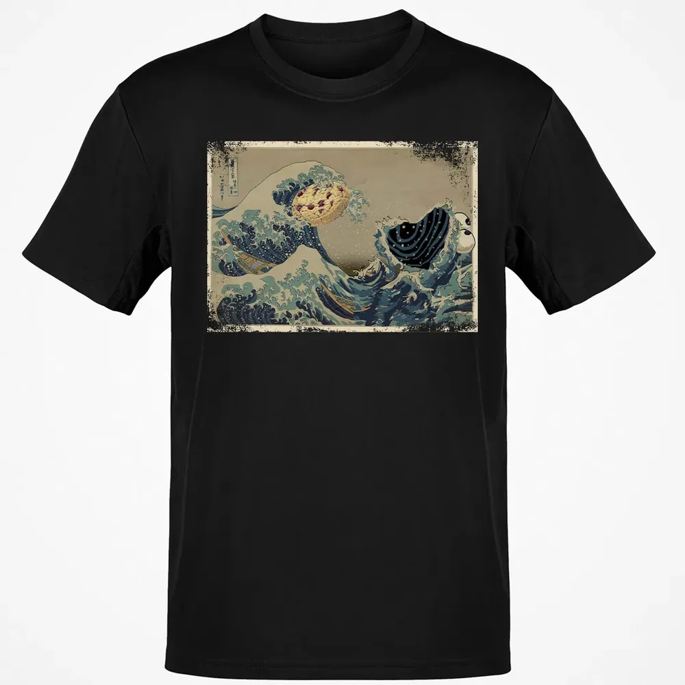 The Great Wave Off Cookiemonsta Classic Unisex T-Shirt - 2