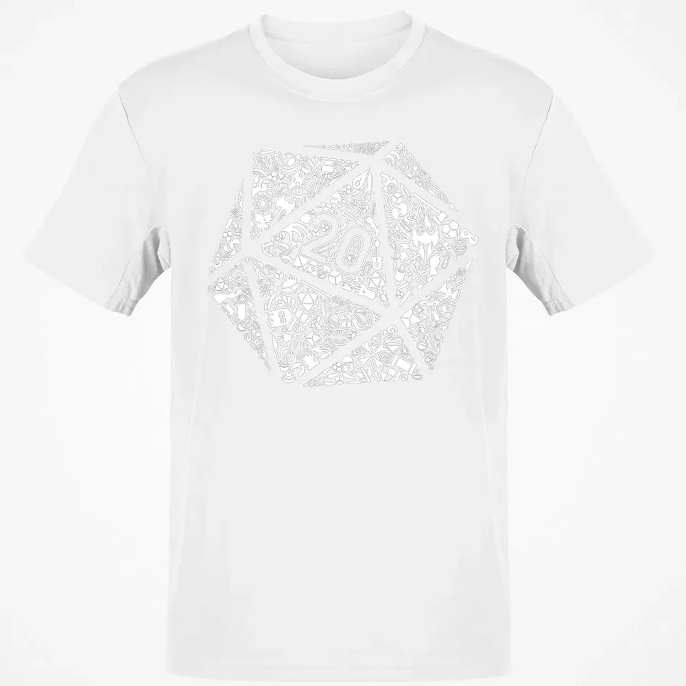 Mosaic D20 Classic Unisex T-Shirt - 13