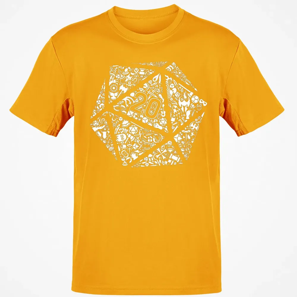 Mosaic D20 Classic Unisex T-Shirt - 5