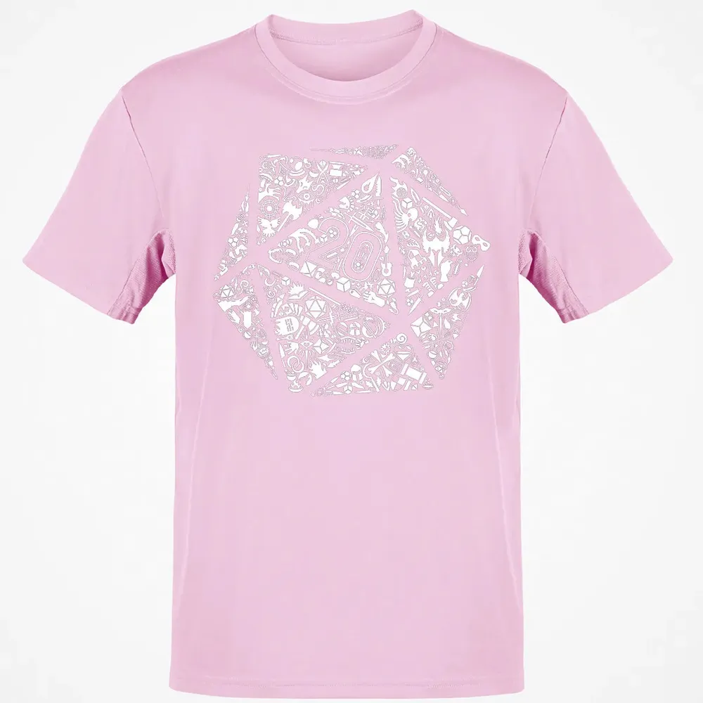 Mosaic D20 Classic Unisex T-Shirt - 6