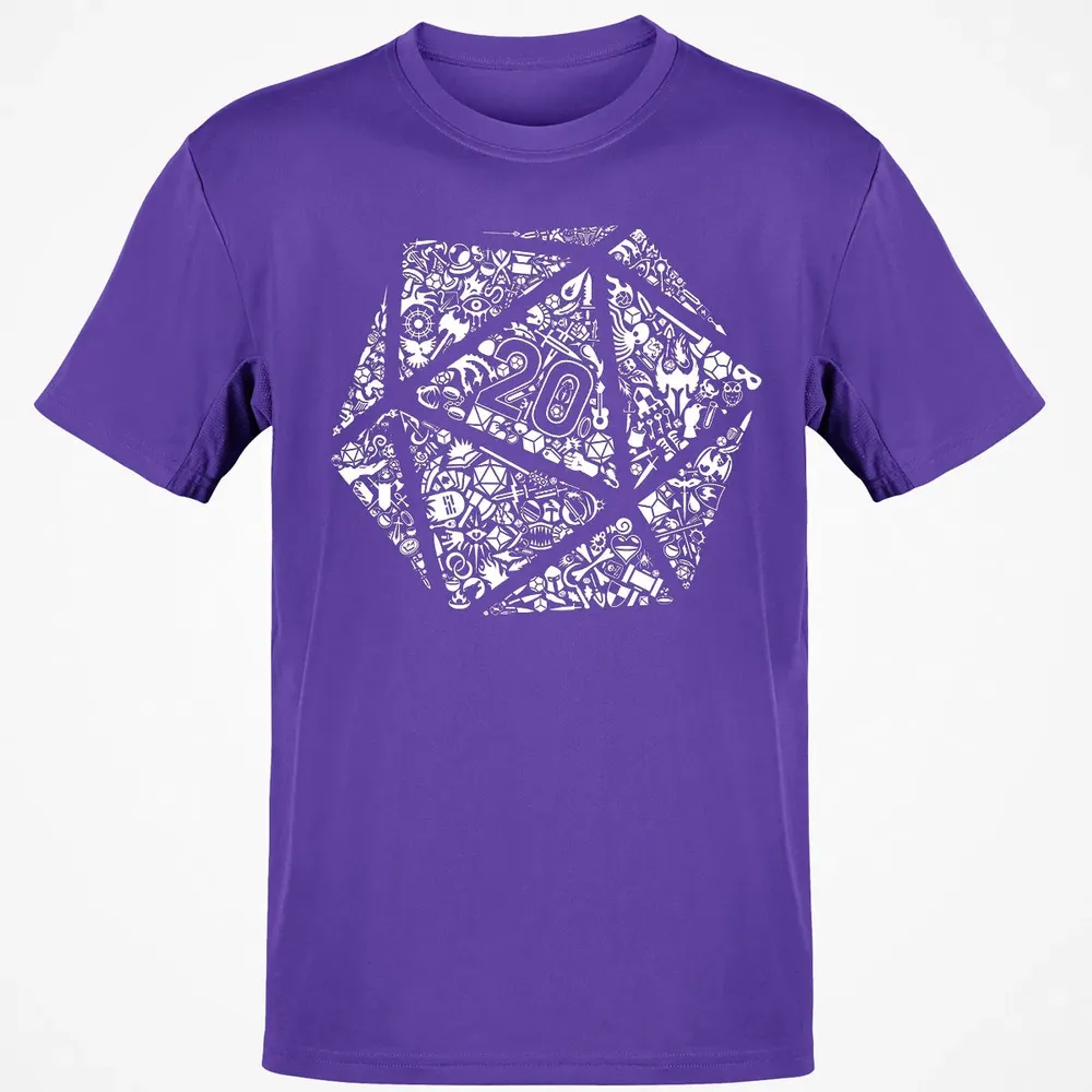 Mosaic D20 Classic Unisex T-Shirt - 10