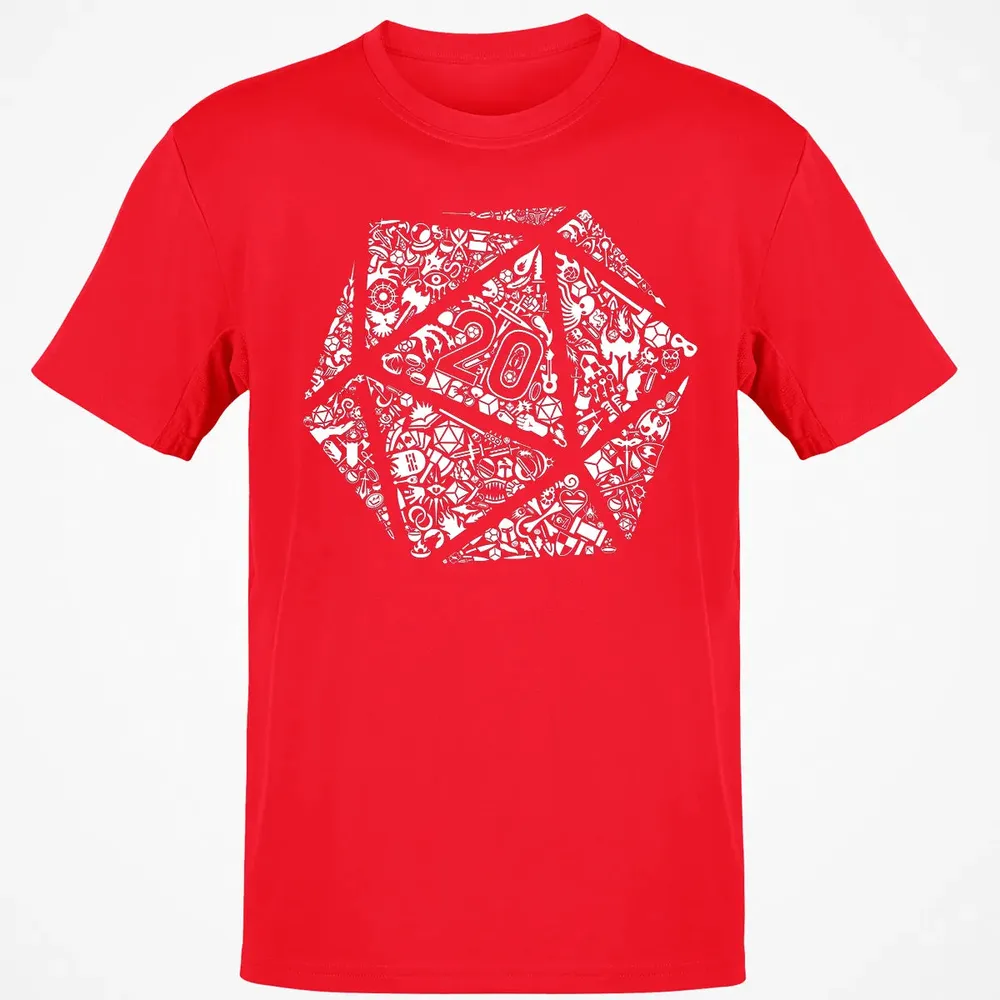 Mosaic D20 Classic Unisex T-Shirt - 11