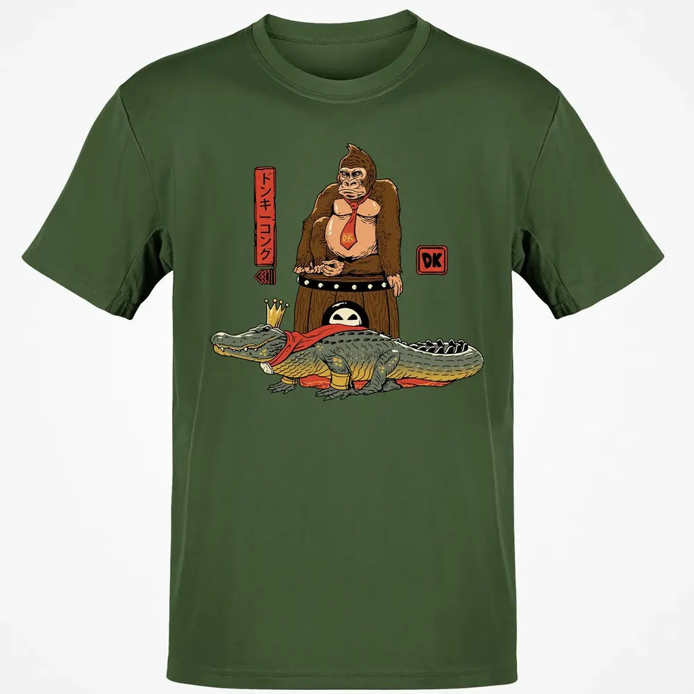 The Crocodile and the Gorilla Classic Unisex T-Shirt - 7