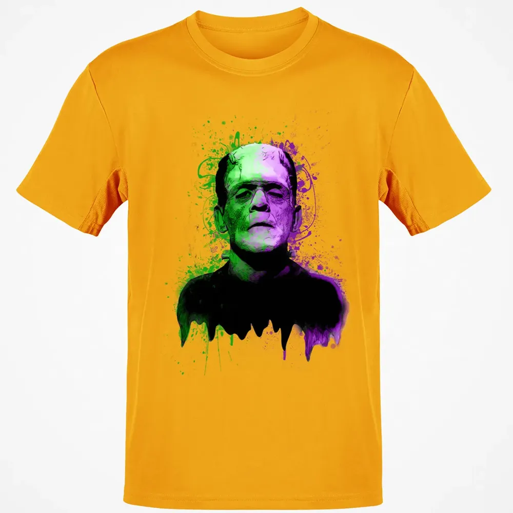 The monster in green and purple Classic Unisex T-Shirt - 5