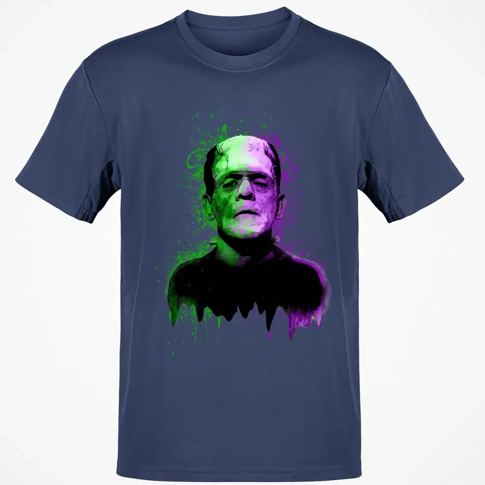 The monster in green and purple Classic Unisex T-Shirt - 8