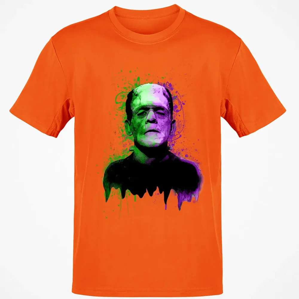 The monster in green and purple Classic Unisex T-Shirt - 9