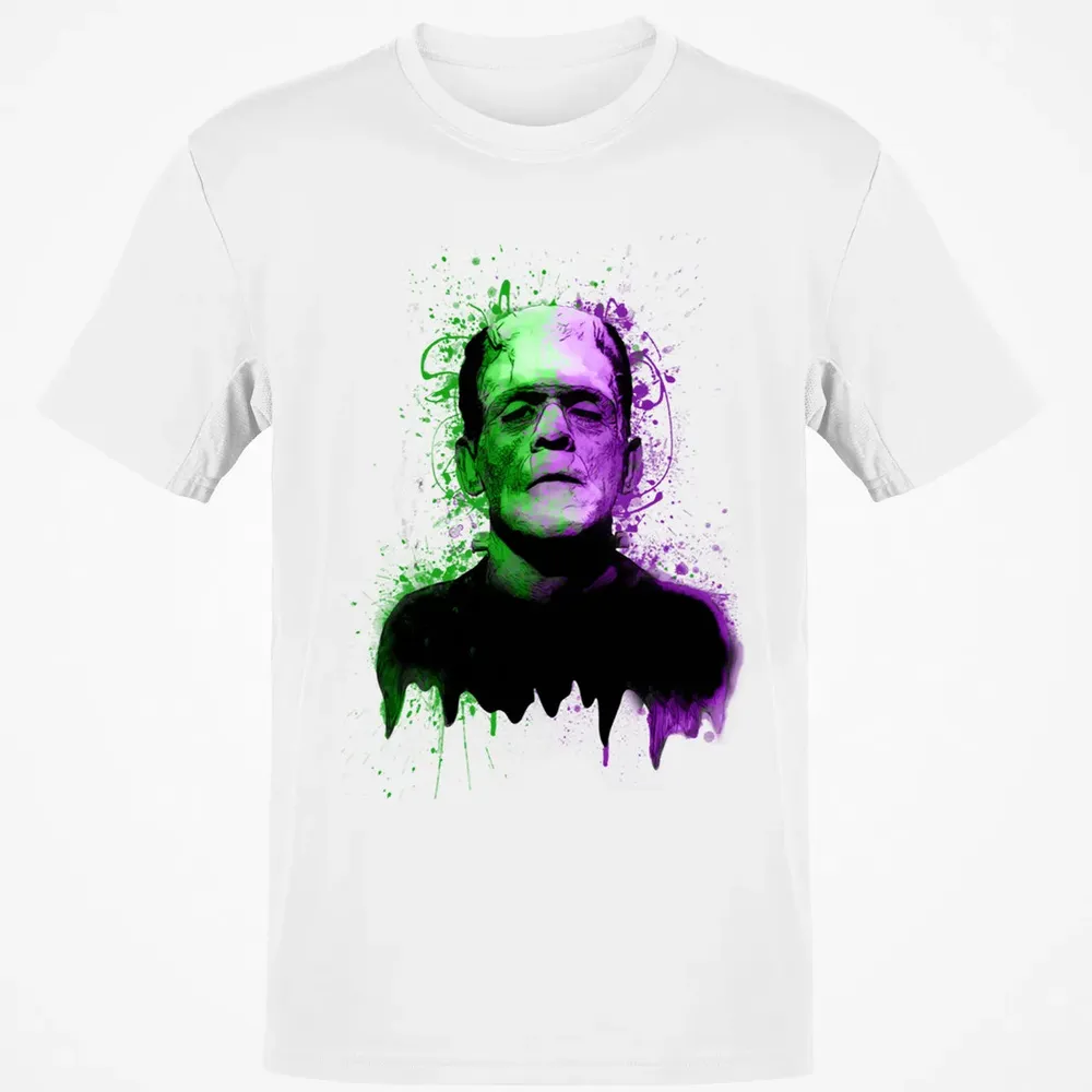 The monster in green and purple Classic Unisex T-Shirt - 13