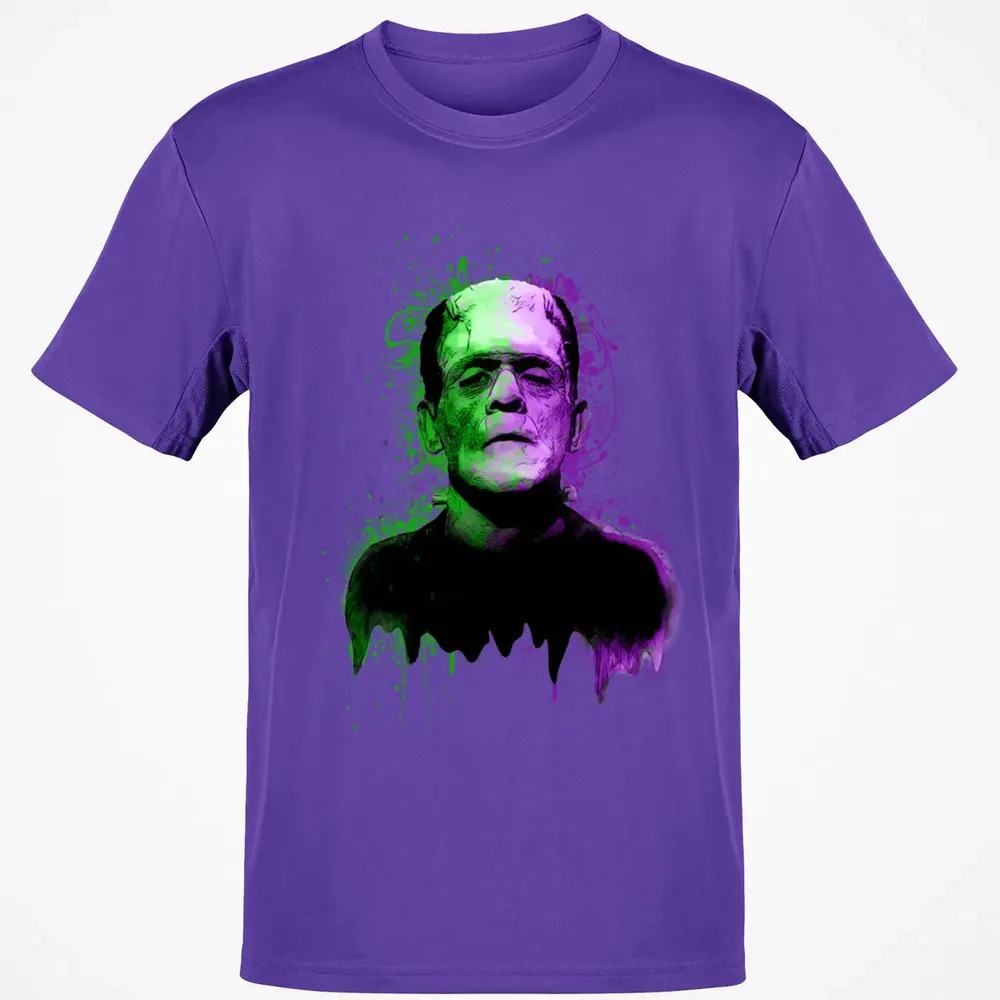 The monster in green and purple Classic Unisex T-Shirt - 10