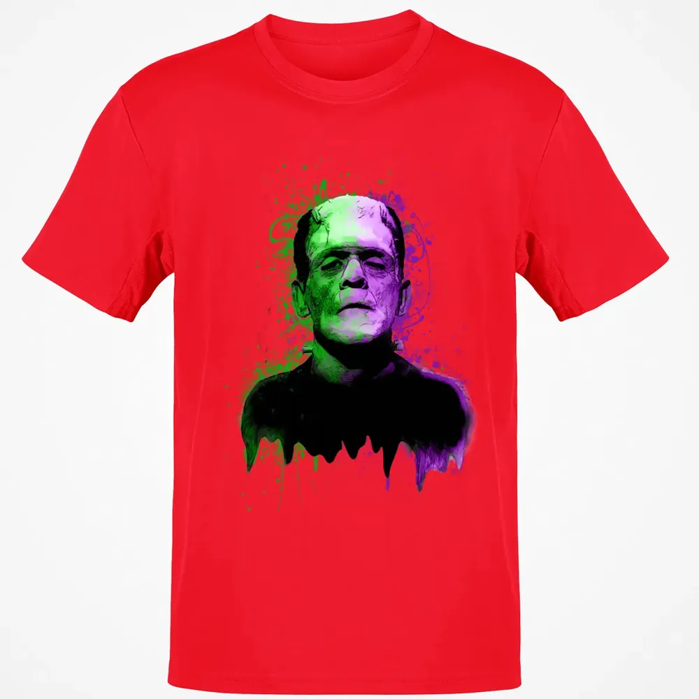 The monster in green and purple Classic Unisex T-Shirt - 11