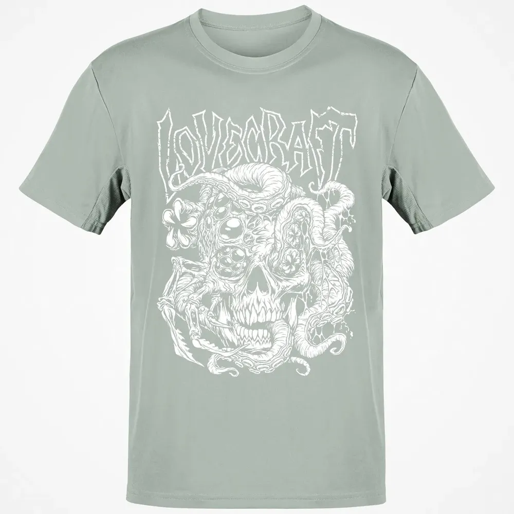 Lovecraft Skull Classic Unisex T-Shirt - 3