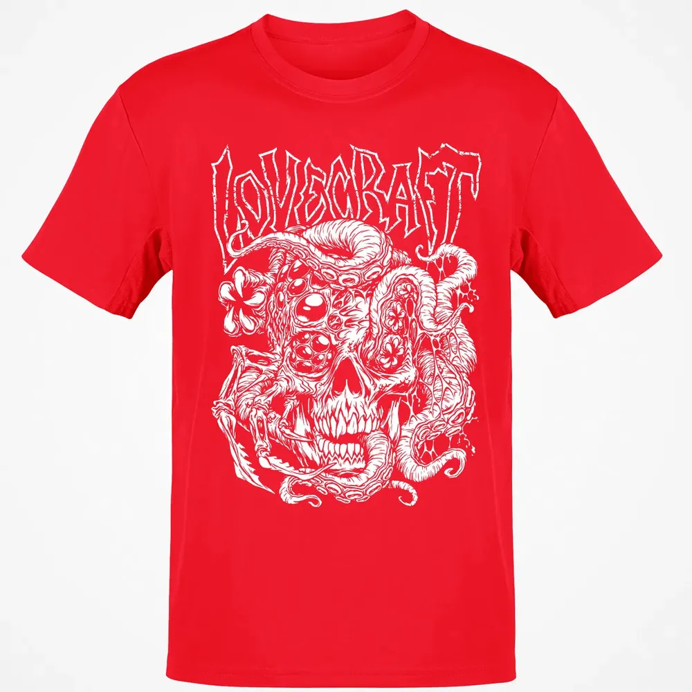 Lovecraft Skull Classic Unisex T-Shirt - 11