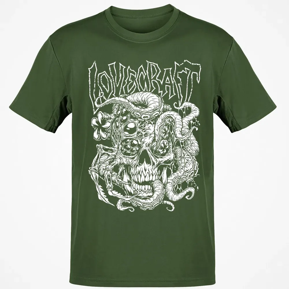 Lovecraft Skull Classic Unisex T-Shirt - 7