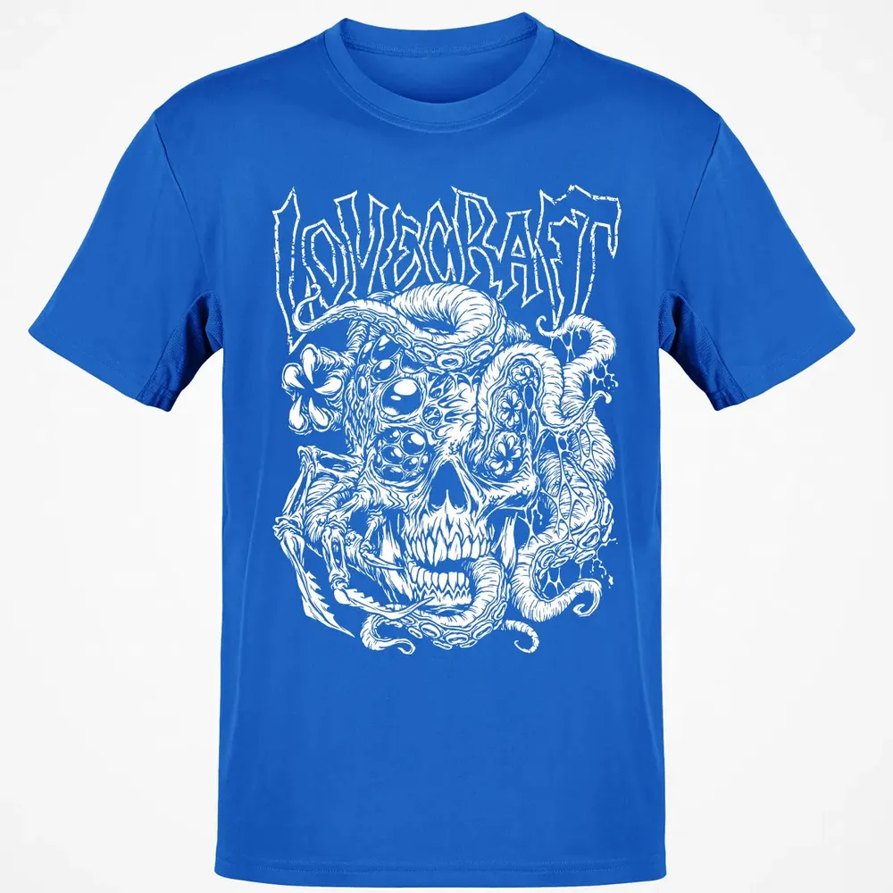 Lovecraft Skull Classic Unisex T-Shirt - 12