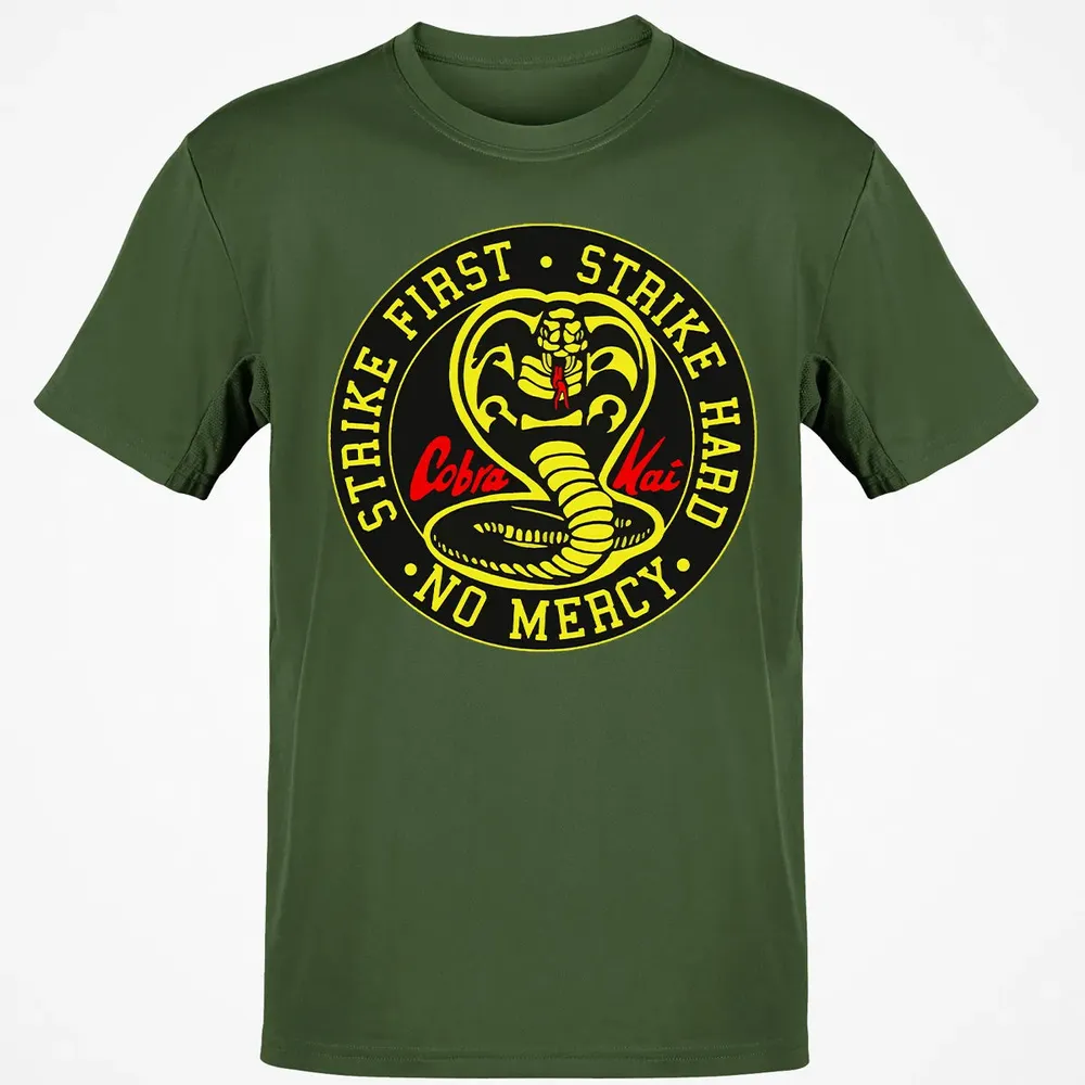 Strike First Strike Hard No Mercy Classic Unisex T-Shirt - 7