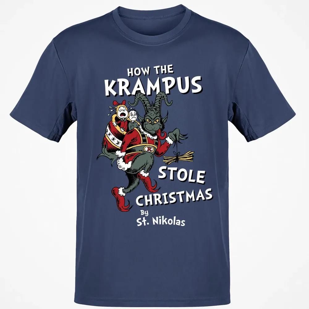 How the Krampus Stole Christmas Classic Unisex T-Shirt - 8
