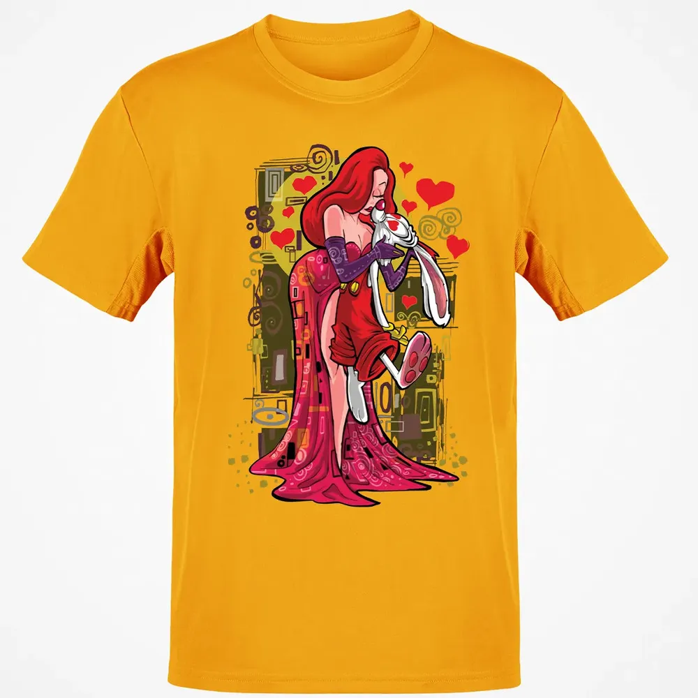 Rabbit Kiss Classic Unisex T-Shirt - 5