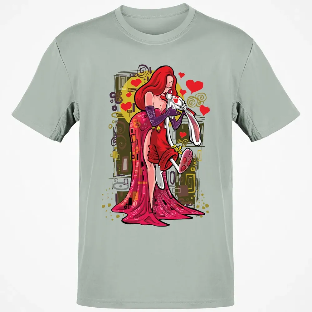 Rabbit Kiss Classic Unisex T-Shirt - 3