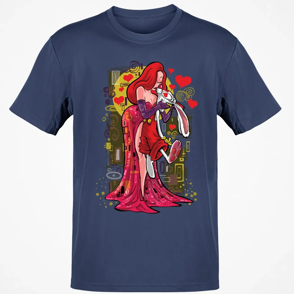 Rabbit Kiss Classic Unisex T-Shirt - 8