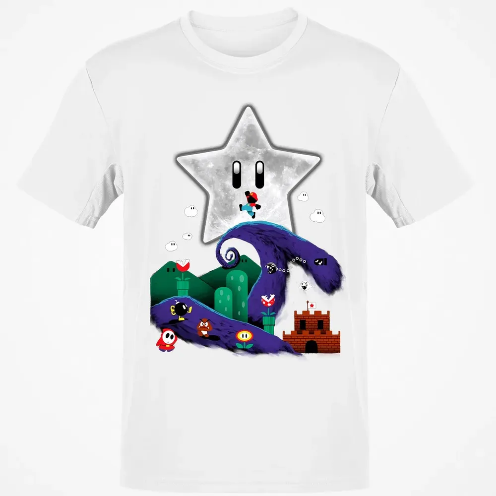 Mario In The Nightmare Classic Unisex T-Shirt - 13