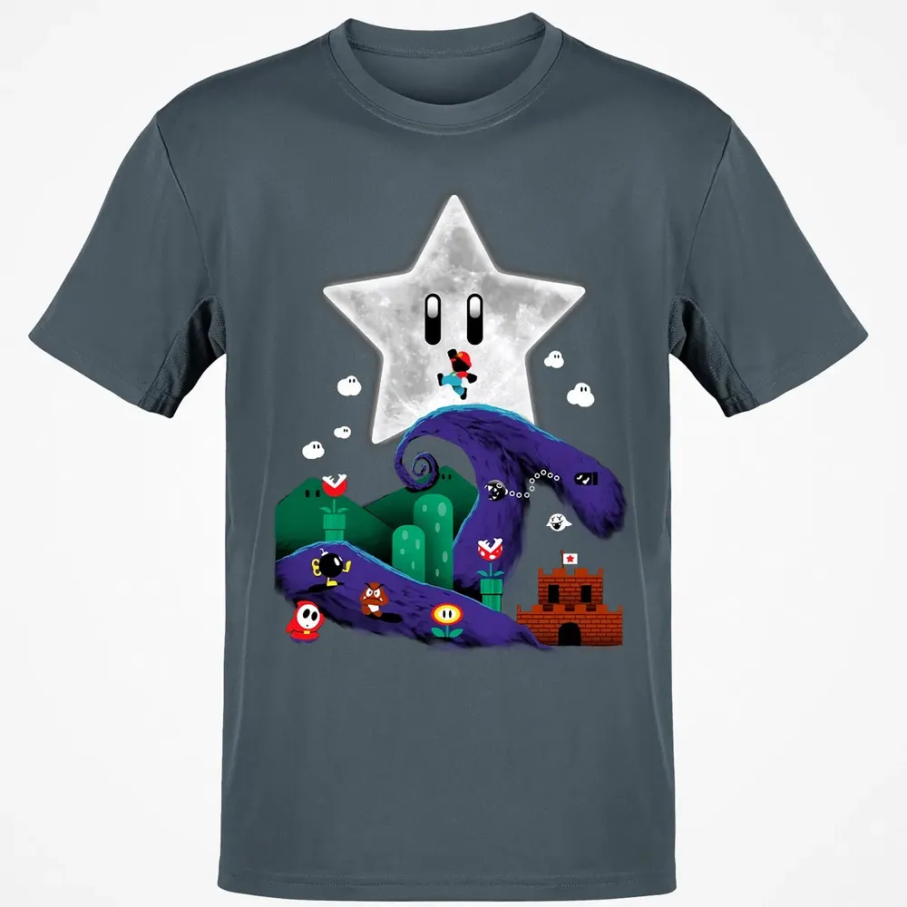 Mario In The Nightmare Classic Unisex T-Shirt - 4