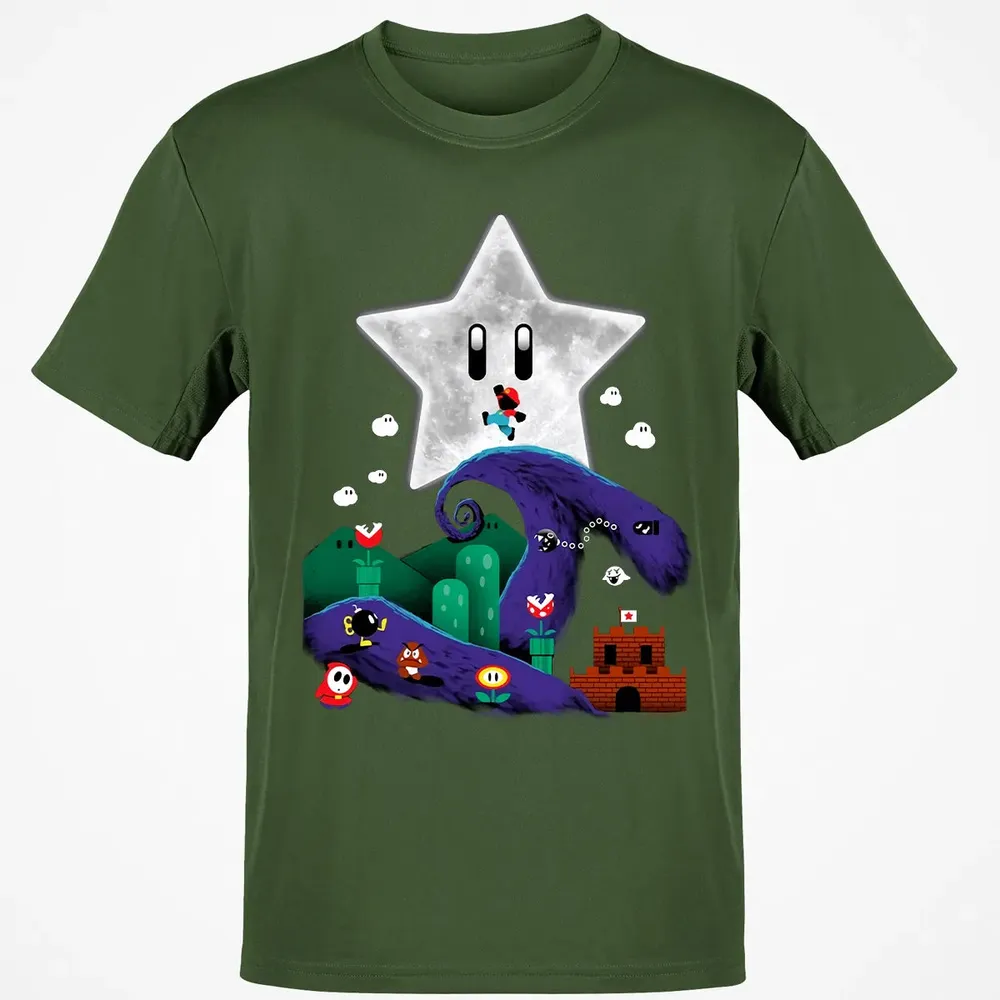 Mario In The Nightmare Classic Unisex T-Shirt - 7