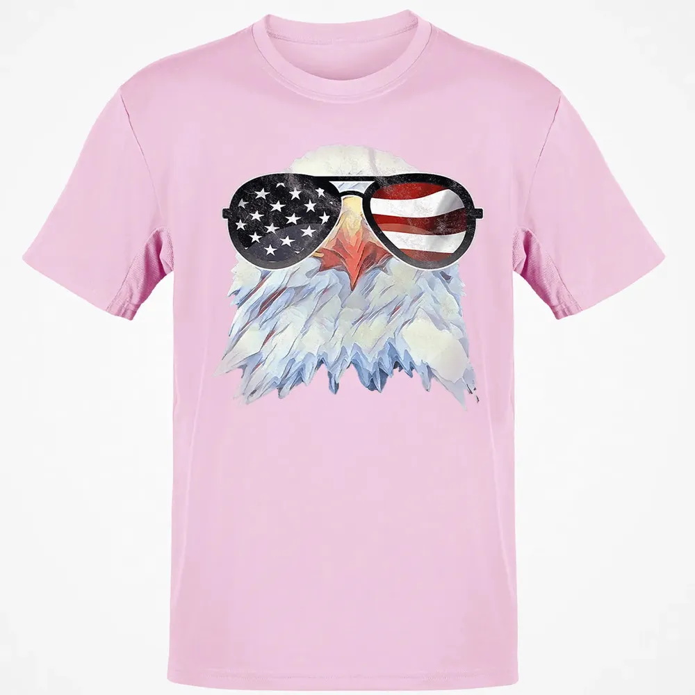 Adler mit USA Flagge Sonnenbrille  Amerika 4th of July Classic Unisex T-Shirt - 6
