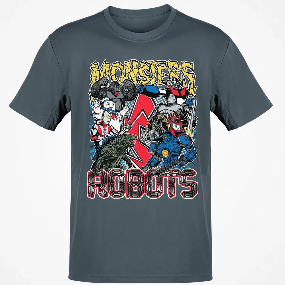 Monsters vs Robots Classic Unisex T-Shirt - 4