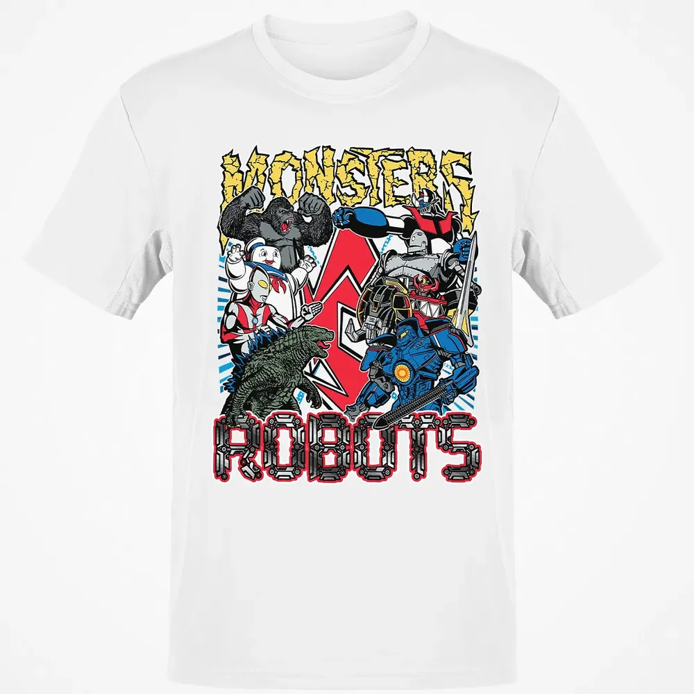 Monsters vs Robots Classic Unisex T-Shirt - 13