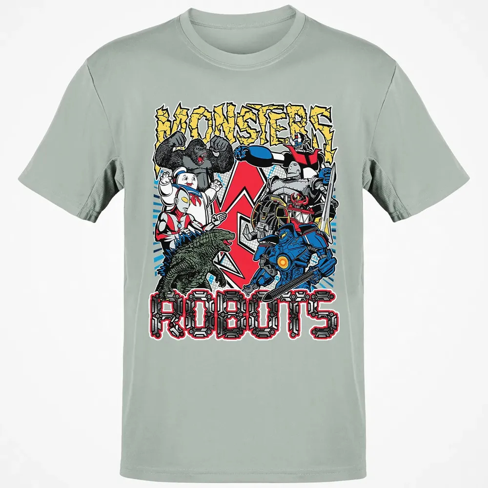 Monsters vs Robots Classic Unisex T-Shirt - 3
