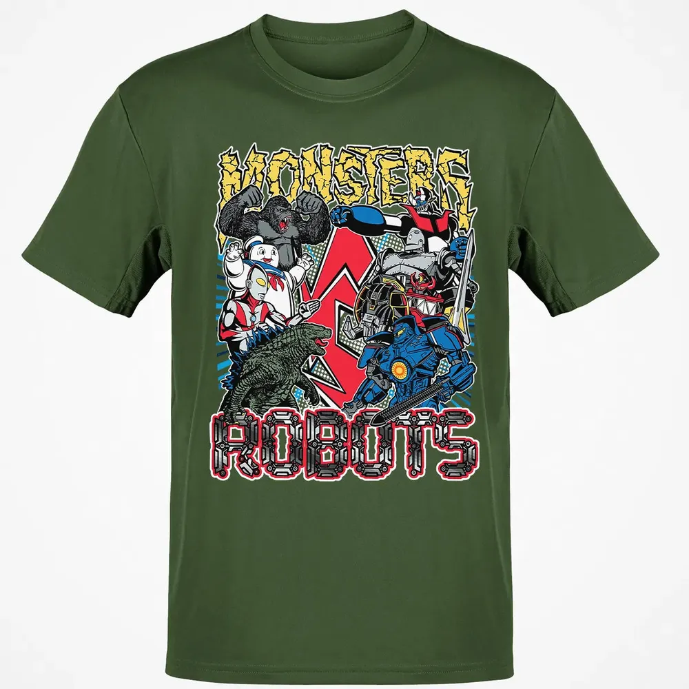 Monsters vs Robots Classic Unisex T-Shirt - 7
