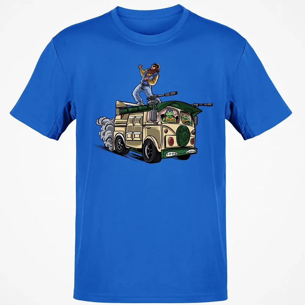 Surfing In The Turtle Van Classic Unisex T-Shirt - 12