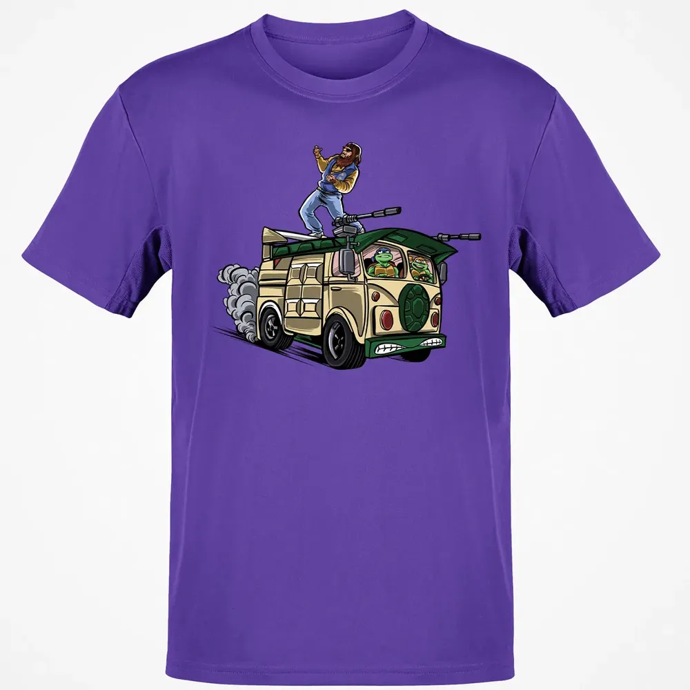Surfing In The Turtle Van Classic Unisex T-Shirt - 10