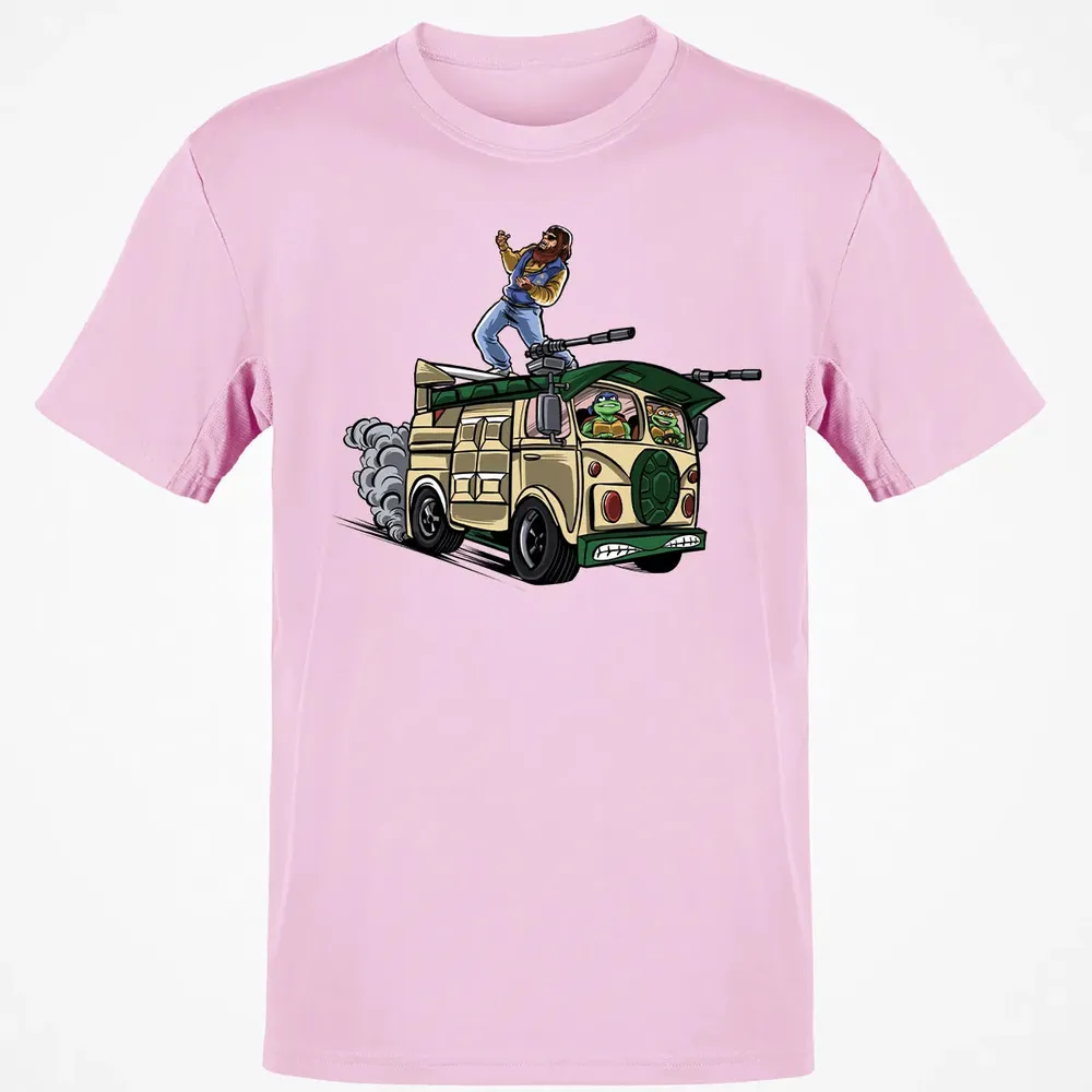 Surfing In The Turtle Van Classic Unisex T-Shirt - 6