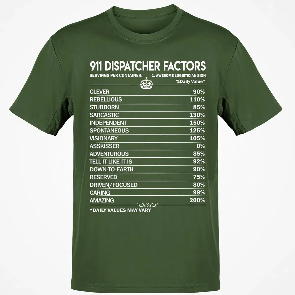 911 Dispatcher Classic Unisex T-Shirt - 7