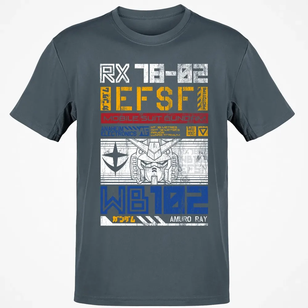 Federation Force - Mobile Suit RX 78 Classic Unisex T-Shirt - 4