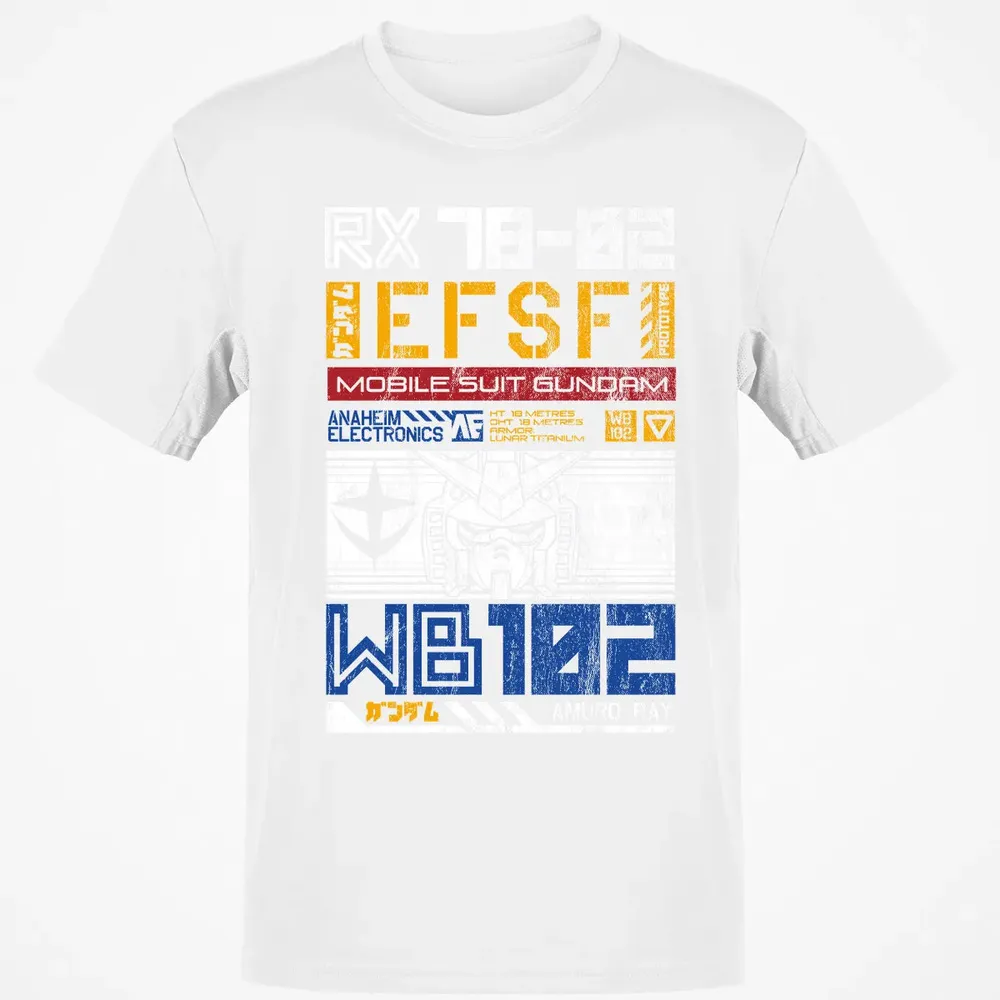 Federation Force - Mobile Suit RX 78 Classic Unisex T-Shirt - 13