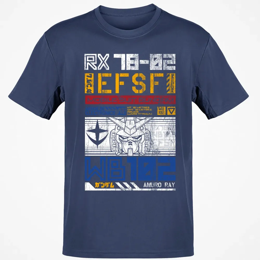 Federation Force - Mobile Suit RX 78 Classic Unisex T-Shirt - 8
