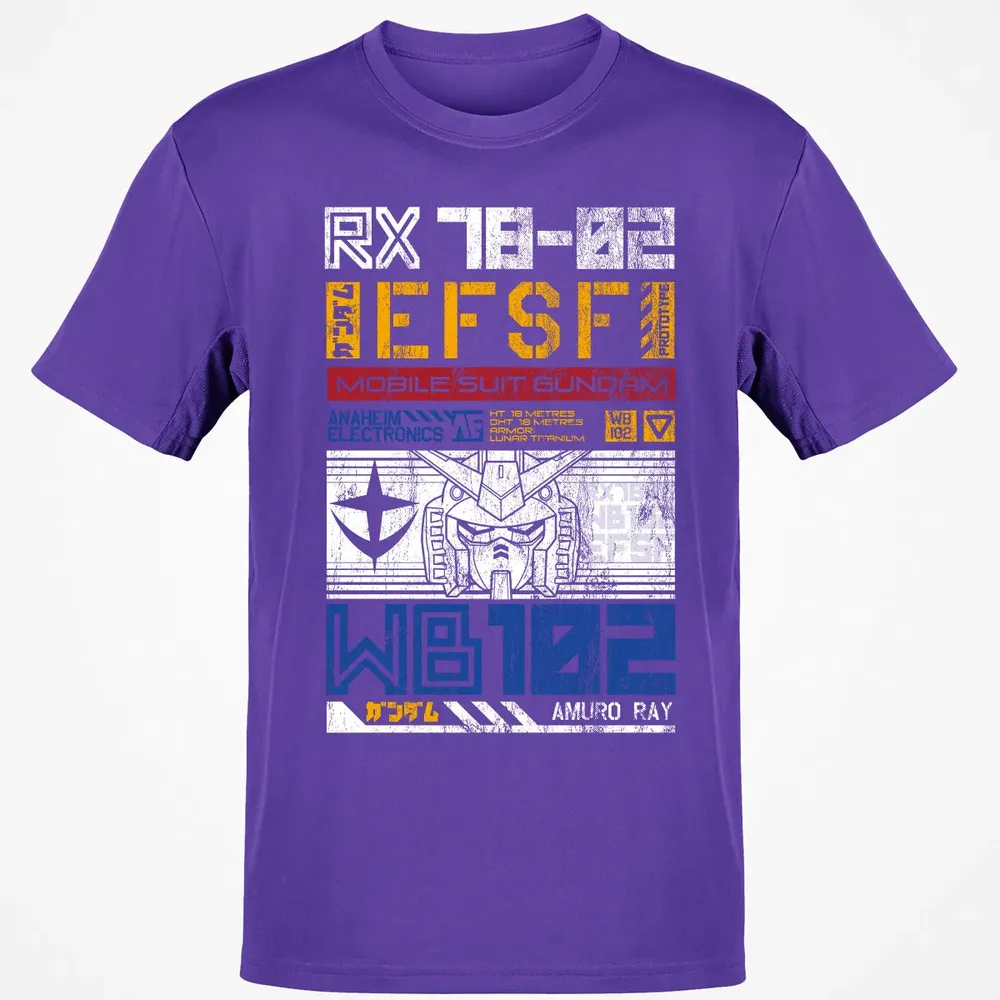 Federation Force - Mobile Suit RX 78 Classic Unisex T-Shirt - 10