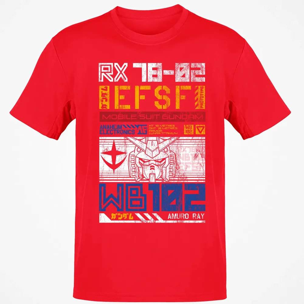 Federation Force - Mobile Suit RX 78 Classic Unisex T-Shirt - 11