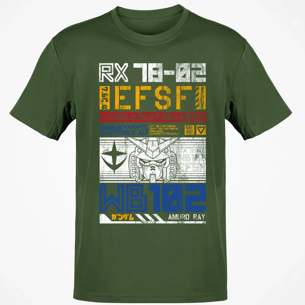 Federation Force - Mobile Suit RX 78 Classic Unisex T-Shirt - 7