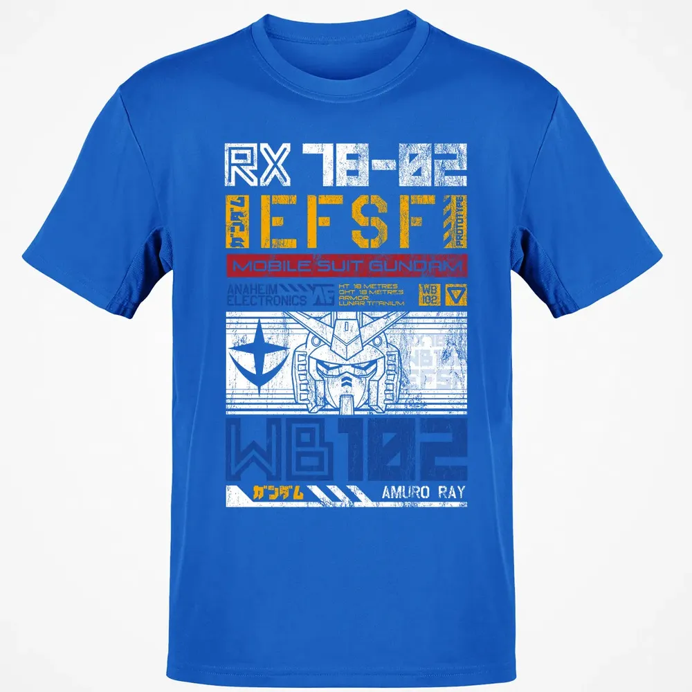 Federation Force - Mobile Suit RX 78 Classic Unisex T-Shirt - 12