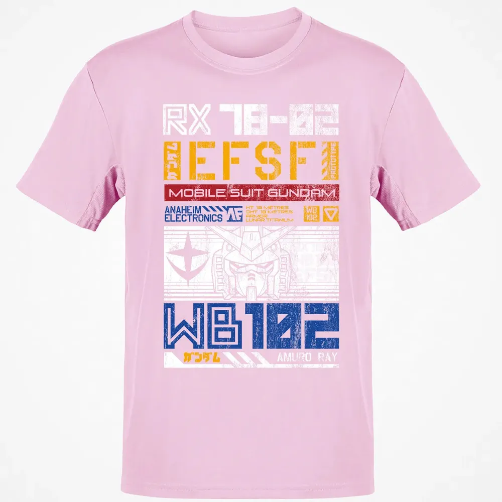 Federation Force - Mobile Suit RX 78 Classic Unisex T-Shirt - 6