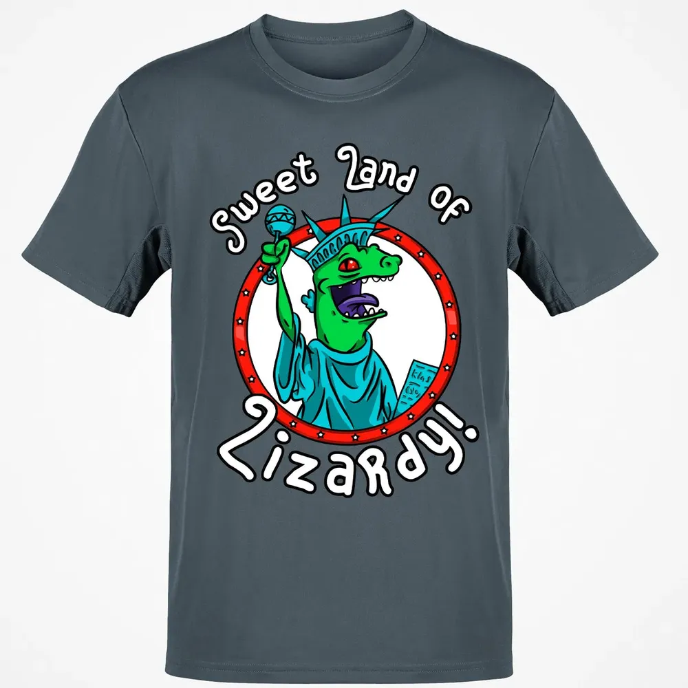Sweet Land of Lizardy Classic Unisex T-Shirt - 4