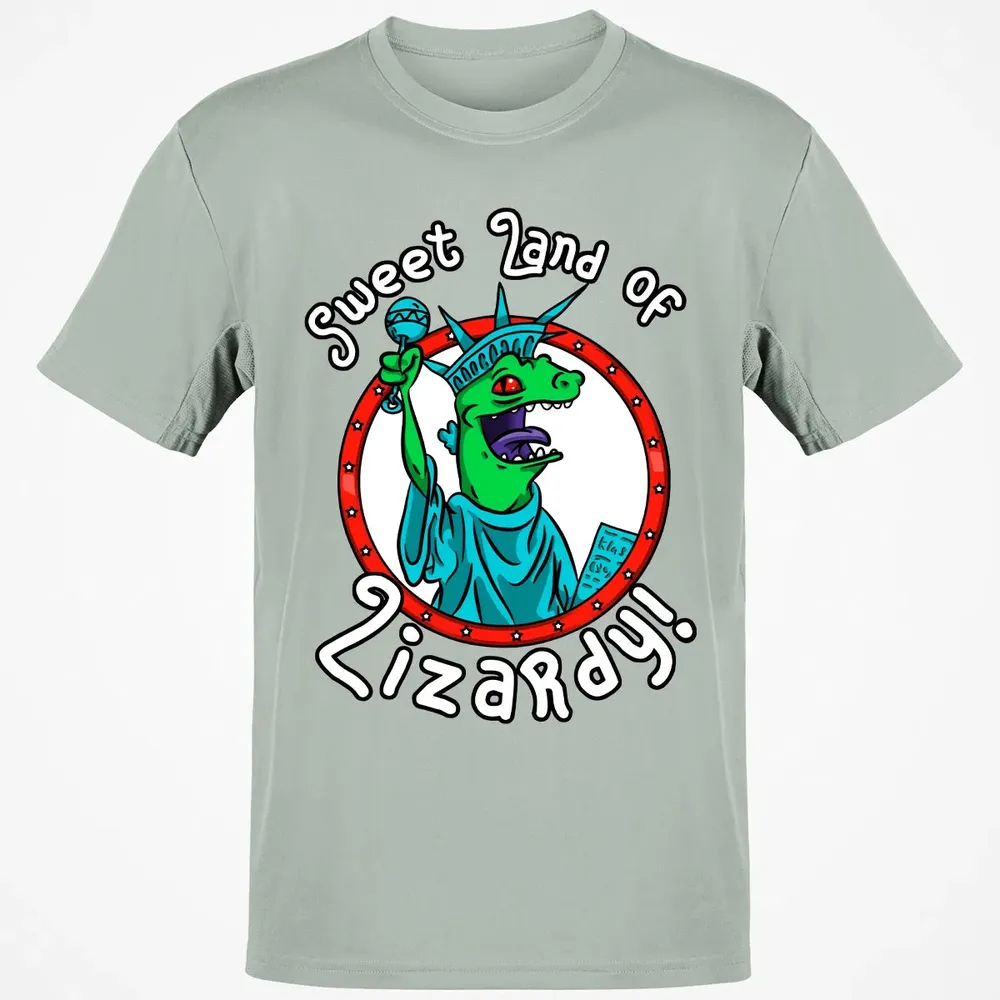 Sweet Land of Lizardy Classic Unisex T-Shirt - 3
