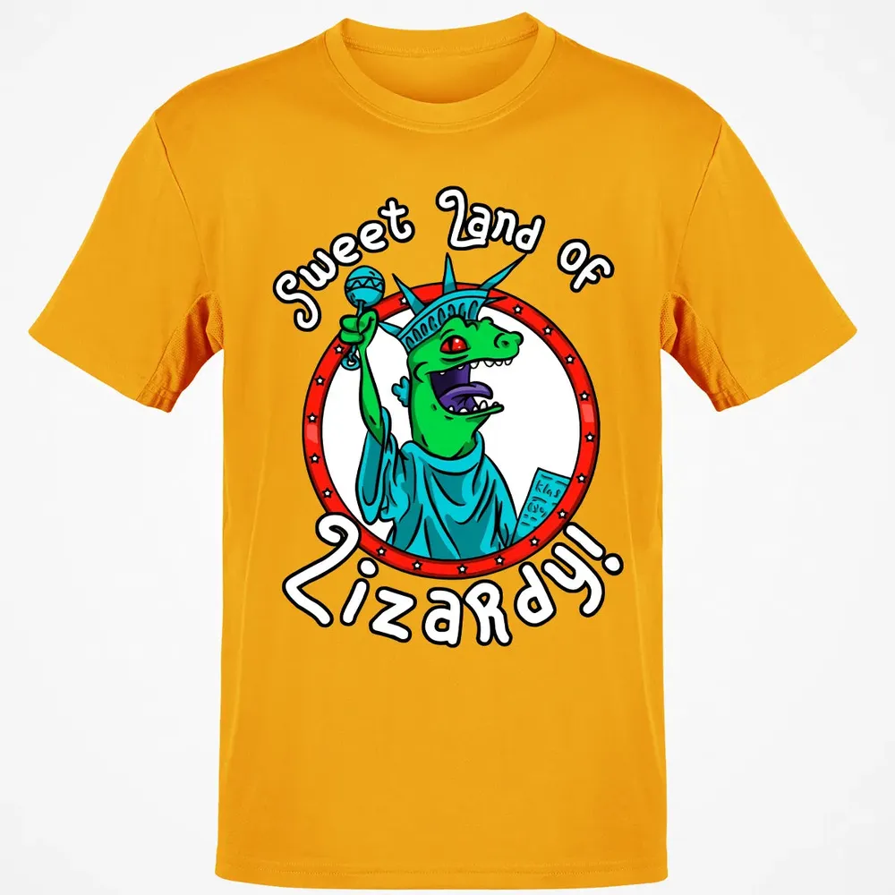 Sweet Land of Lizardy Classic Unisex T-Shirt - 5