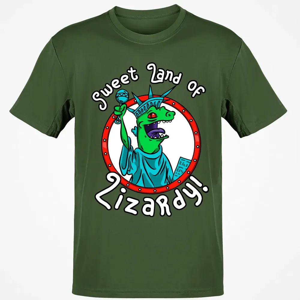 Sweet Land of Lizardy Classic Unisex T-Shirt - 7